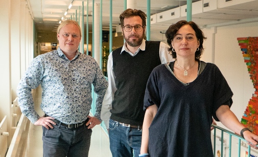 Forskarna Rense Nieuwenhuis, Kenneth Nelson och Susanne Alm på Stockholms universitet