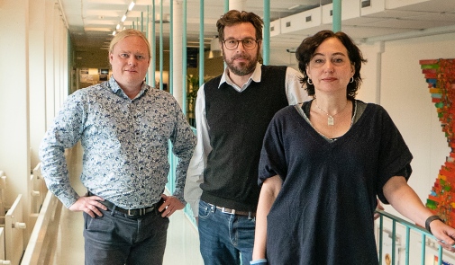 Researchers Rense Nieuwenhuis, Kenneth Nelson, Susanne Alm at Stockholm University