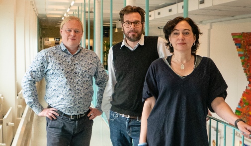 Nieuwenhuis, Nelson, Alm Researchers Rense Nieuwenhuis, Kenneth Nelson, Susanne Alm at Stockholm University