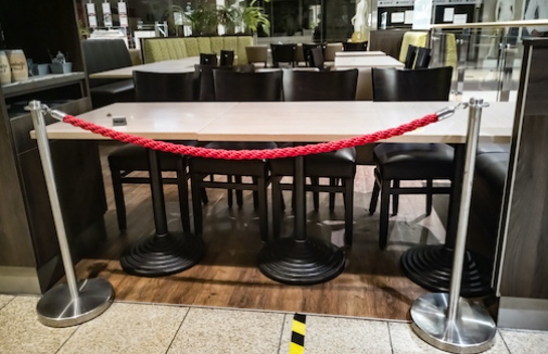 An empty restaurant