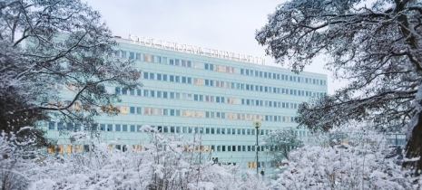 Winter at Stockholm University